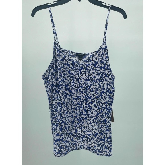 Halogen Top Tank Floral Blue Women's Sz XL NEW NWT N148 - Picture 3 of 4
